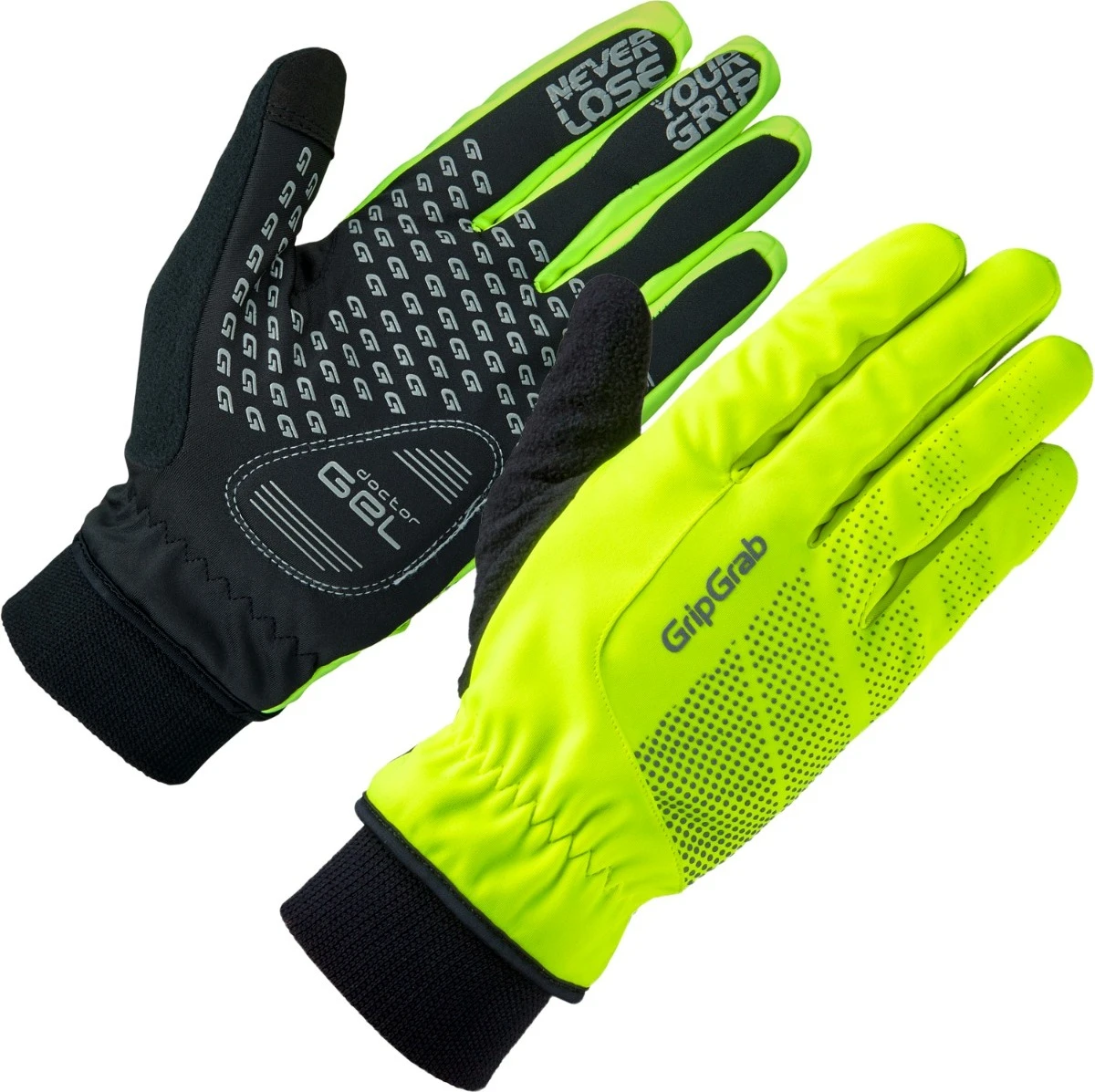 GripGrab Ride Windproof Hi-Vis Winter Handschoenen 1 GripGrab Ride Windproof Hi-Vis Winter Handschoenen