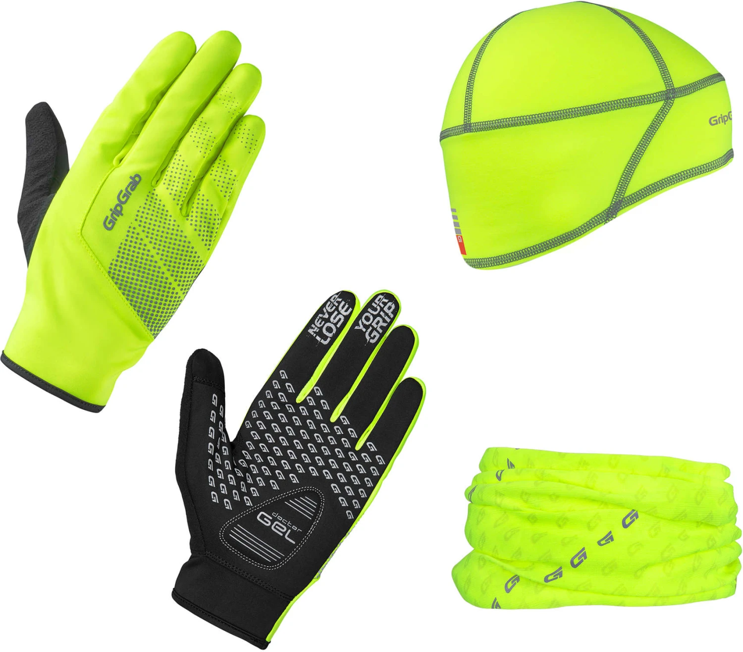 GripGrab Hi-Vis Cycling Essentials 1 GripGrab Hi-Vis Cycling Essentials