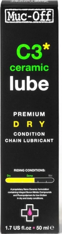 Muc-Off C3 Dry Ceramic Lube Kettingolie