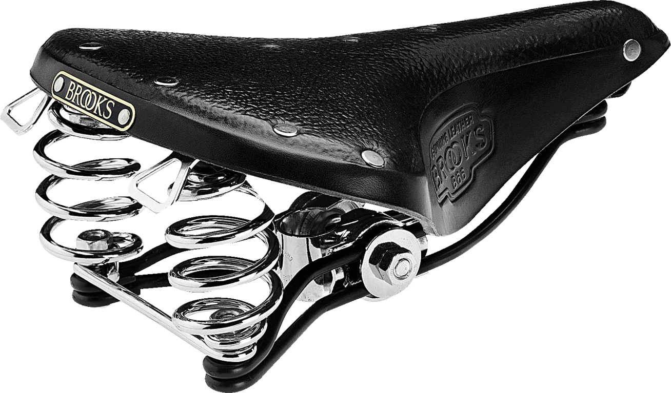 Brooks B66 Stadsfiets Zadel 1 Brooks B66 Stadsfiets Zadel