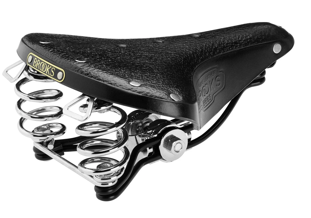 Brooks B66 Stadsfiets Zadel Dames 2 Brooks B66 Stadsfiets Zadel Dames - Afbeelding 2