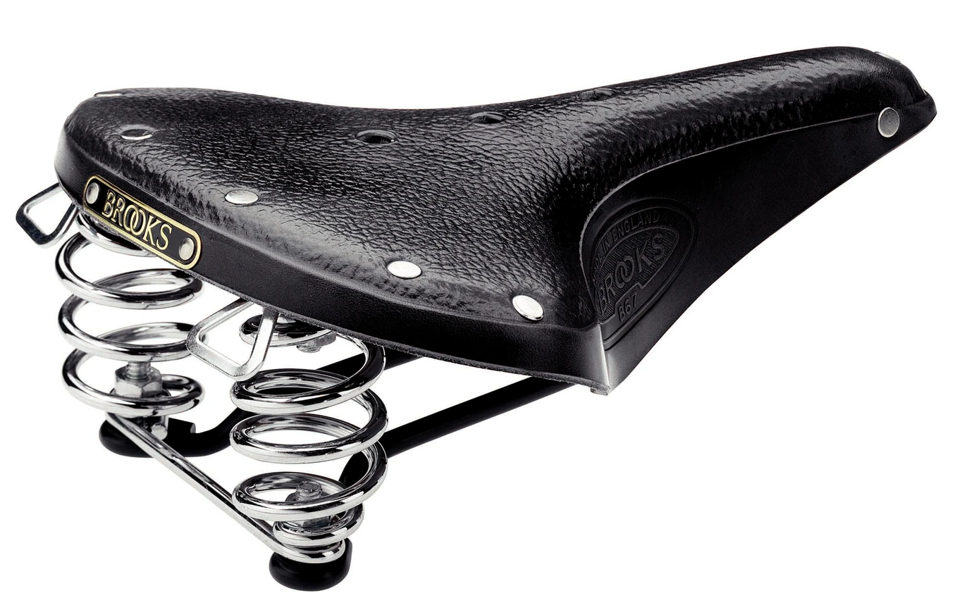 Brooks B67 Stadsfiets Zadel 2 Brooks B67 Stadsfiets Zadel - Afbeelding 2