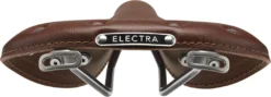 Bontrager Electra Classic Faux Leather Fietszadel -BONTRAGER electra classic faux leather fietszadel brown rear 1 2