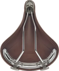 Bontrager Electra Classic Faux Leather Fietszadel -BONTRAGER electra classic faux leather fietszadel brown underneath 2 2