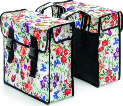 Basil Mara Dubbele Fietstas XL 5 Basil Mara Dubbele Fietstas XL -BONTRAGER mara xl bloemen