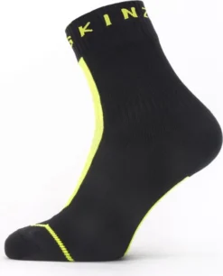 Sealskinz Waterproof All Weather Hydrostop Ankle Sokken 5 Sealskinz Waterproof All Weather Hydrostop Ankle Sokken -BONTRAGER sealskinz waterproef enkelsokken met hydrstop geel 1