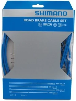 Shimano Rem Kabelset Race Sil-Tec Coating 11 Shimano Rem Kabelset Race Sil-Tec Coating -BONTRAGER shimano road brake kabelset blauw