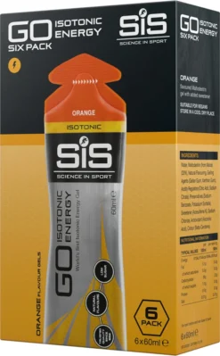 SiS GO Isotonic Gel 6-Pack 6 SiS GO Isotonic Gel 6-Pack -BONTRAGER sis go isotonic gel 6 pack orange