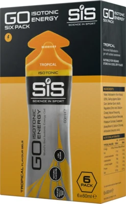 SiS GO Isotonic Gel 6-Pack 7 SiS GO Isotonic Gel 6-Pack -BONTRAGER sis go isotonic gel 6 pack tropical