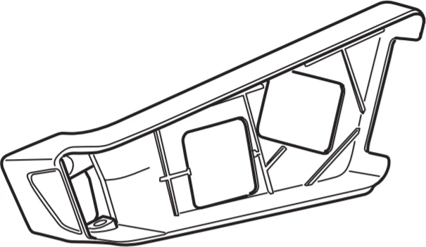 Thule Sparepart Lamp Frame EasyFold XT 1 Thule Sparepart Lamp Frame EasyFold XT