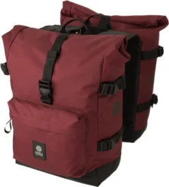 Agu Urban Trend H2O Dubbele Fietstassen 8 Agu Urban Trend H2O Dubbele Fietstassen -BONTRAGER urban trend dubbele fietstas h20 roll top rood